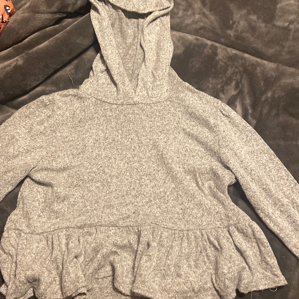 cropped long sleeve baby doll shirt (never worn)